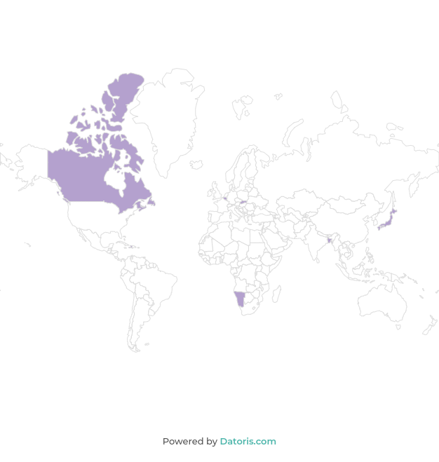 Incomplete data on a map